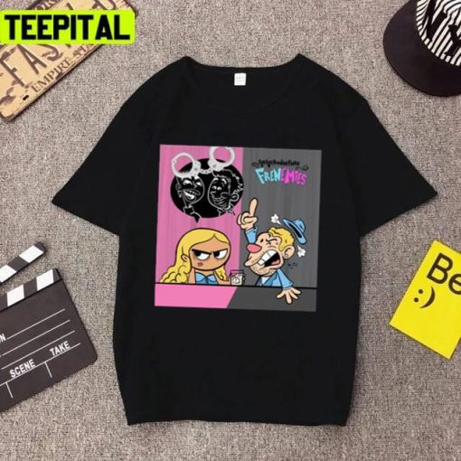 Frenemies Billy & Mandy Parody Cover Unisex T-Shirt