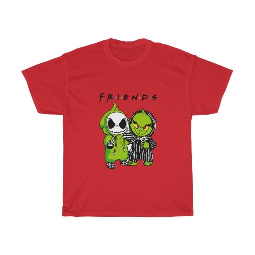 Friend The Grinch Jack Skellington Nightmare Before Christmas Trending Unisex Shirt