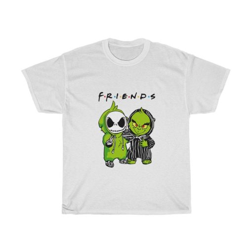 Friend The Grinch Jack Skellington Nightmare Before Christmas Trending Unisex Shirt