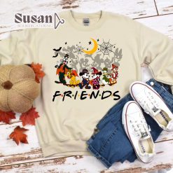 Friends Group Matching Party Not So Scary 2022 Mickey Disney Halloween Unisex T-Shirt