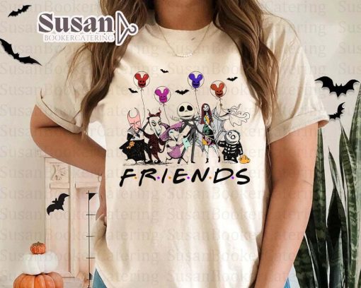 Friends Mickey Balloon World Costume Disney Halloween Nightmare Before Christmas Unisex Sweatshirt