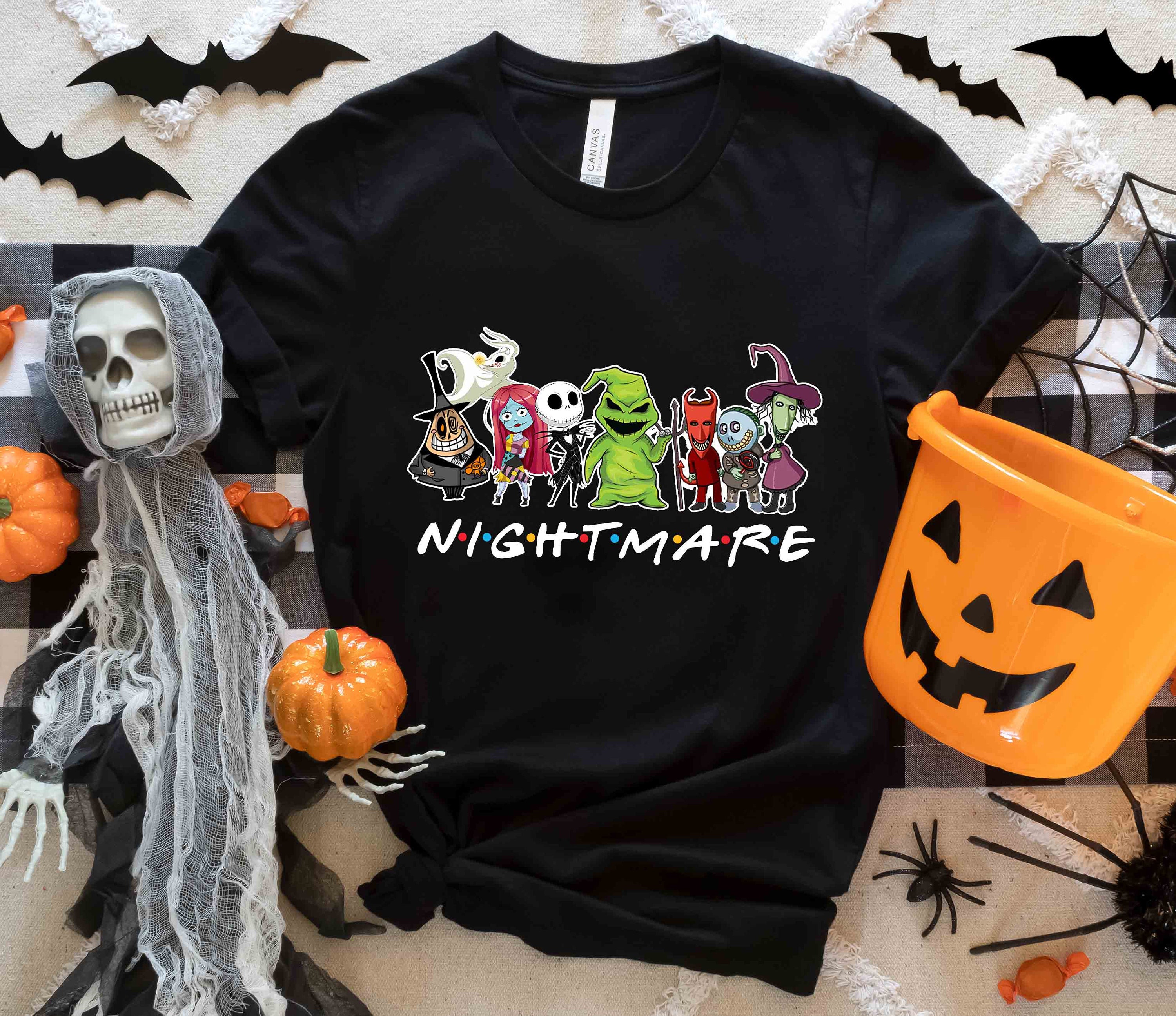 Jack Skellington Disney Pumpkin Shirt