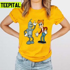 Friendship Bender And Fry Futurama Unisex T-Shirt