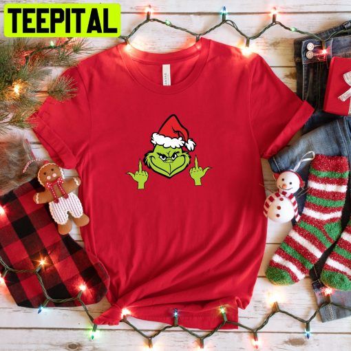 Fuck Grinch Christmas Trending Unisex Shirt