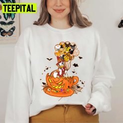 Funny Balloon Teacup Daisy Halloween Unisex Sweatshirt