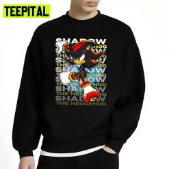 Funny Cartoon Shadow The Hedgehog Sonic Unisex Sweatshirt