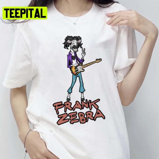 Funny Chibi Art Frank Zebra Unisex T-Shirt