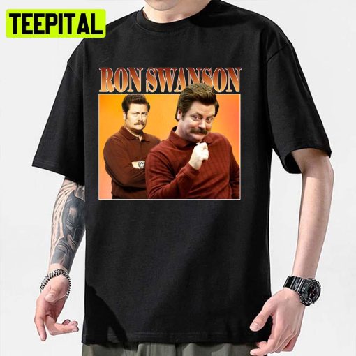 Funny Comedian Ron Swanson Unisex Sweatshirt