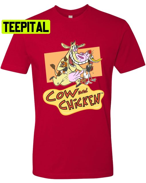 Funny Cow And Chicken Trending Unisex Shirt