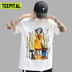 Funny Design Coraline Halloween Art Unisex T-Shirt