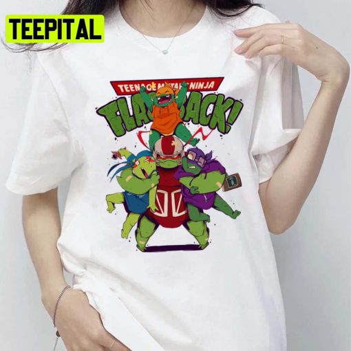 Funny Flashback Teenage Mutant Ninja Turtles Unisex T-Shirt