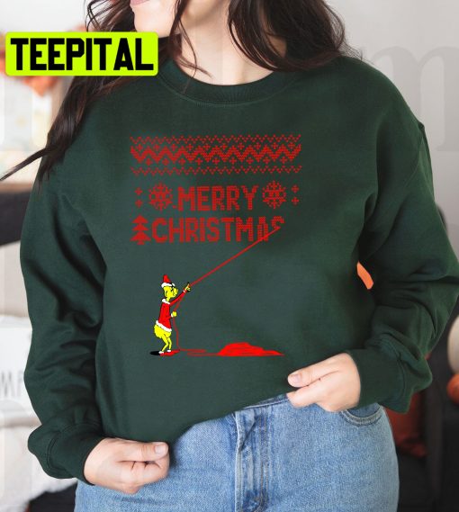 Funny Merry Christmas Grinch Ugly Xmas Trending Unisex Shirt