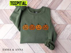 Funny Pumpkin Halloween Spooky Season Unisex Sweatshirt