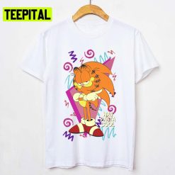 Garfield Cat The Hedgehog Cute Art Unisex T-Shirt