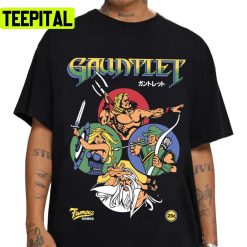 Gauntlet Retro Vintage Arcade Gaming Premium Halloween Design Unisex T-Shirt