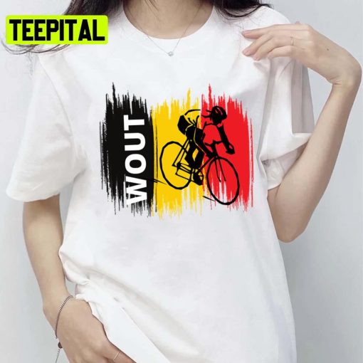 Germany Legend Cycling Sports Wout Van Aert Unisex T-Shirt