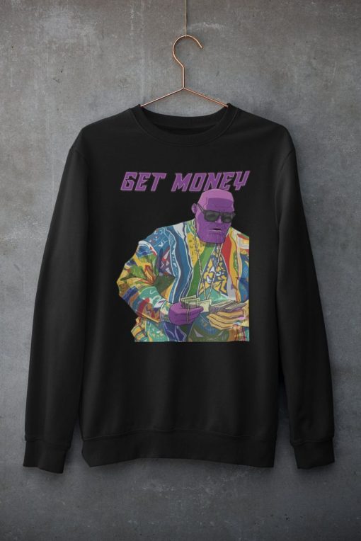 Get Money Comic Villain Hustler SweatShirt