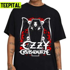 Ghost Is Metal Rock Cheytac Collection Graphic Ozzy Osbourne Unisex T-Shirt