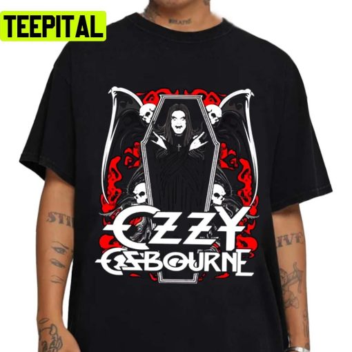 Ghost Is Metal Rock Cheytac Collection Graphic Ozzy Osbourne Unisex T-Shirt