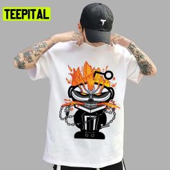 Ghost Rider Chibi Halloween Design Unisex T-Shirt