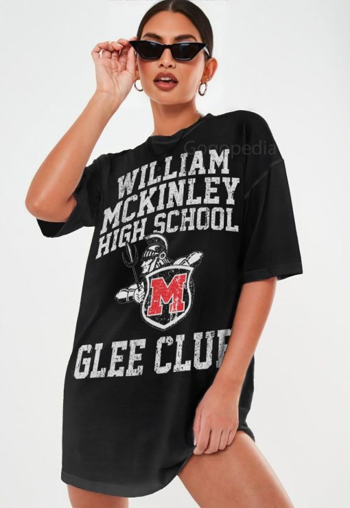 Glee McKinley High Music Dept Unisex Tee T-Shirts Tshirt, American Musical Comedy Drama Teenage RomanceTv Series Movies, High School Dance