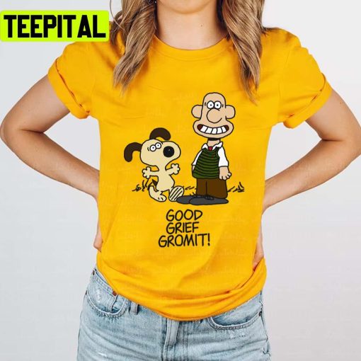 Good Grief Gromit Awesome Cartoon Cute Art Unisex T-Shirt