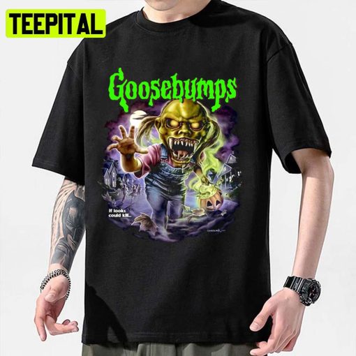 Goosebumps Monster Happy Art Halloween Unisex Sweatshirt