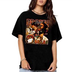 Graphic Chris Brown Breezy One Of Them Ones Tour Brown Unisex T-Shirt