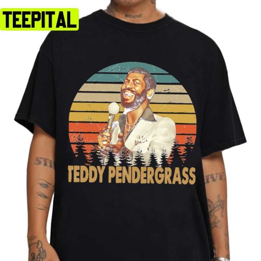 Graphic Color Man Singer Teddy Pendergrass Unisex T-Shirt