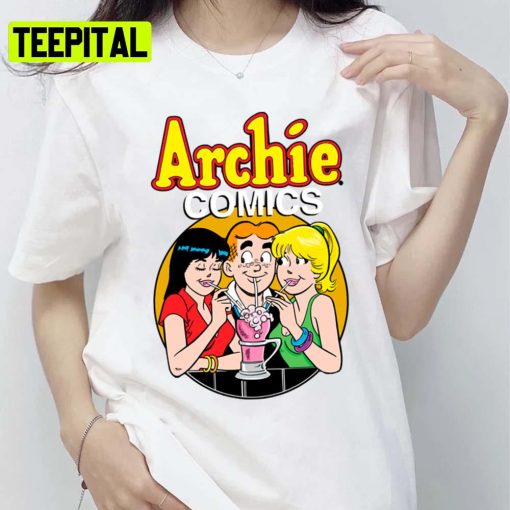 Graphic Comics Mens Best The Archies Design Unisex T-Shirt