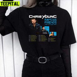 Graphic Famous Friends Tour 2021 Chris Young Trending Design Unisex T-Shirt