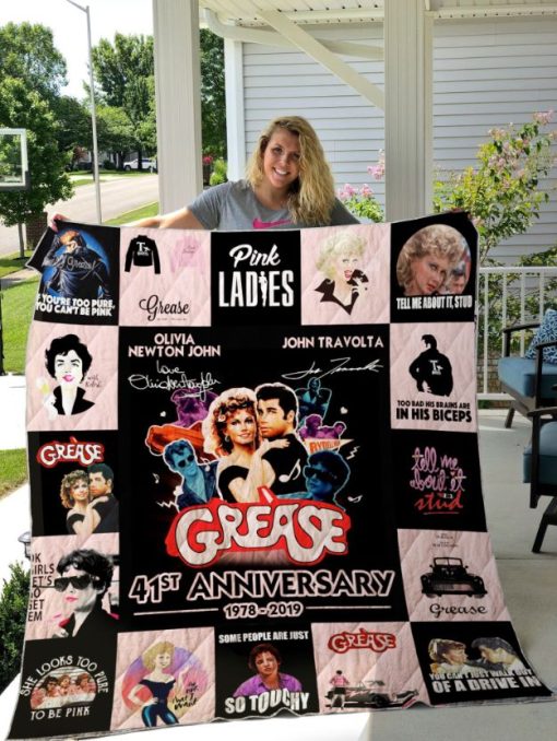 Grease 4Greatst Anni sary Great978 LoveCollection9 Quilt Blanket