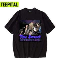 Great Model Blockbuster Black Background Cool Graphic The Sweet Band Unisex T-Shirt