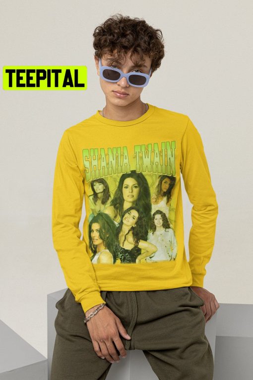 Gree Shania Twain Retro Vintage Trending Unisex Shirt