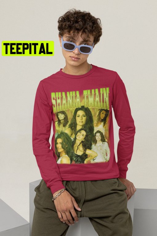 Gree Shania Twain Retro Vintage Trending Unisex Shirt