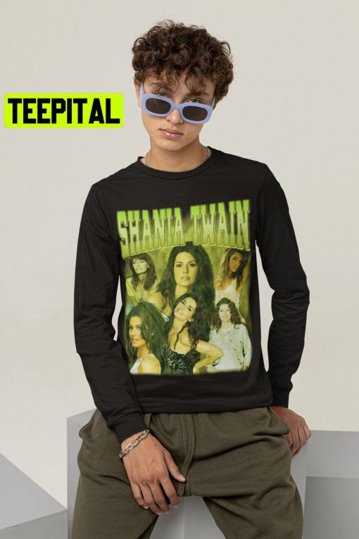 Gree Shania Twain Retro Vintage Trending Unisex Shirt