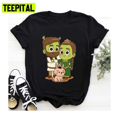 Green Couple Pibubear Unisex Sweatshirt