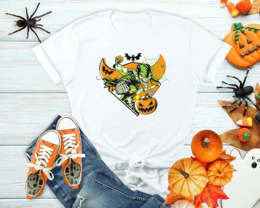 Green Goblin Pumpkin Bomb Halloween Marvel Comics Holiday Unisex T-Shirt