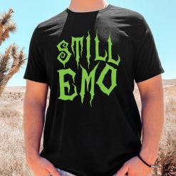 Green Still Emo Shirt