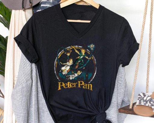 Group London Flying Graphic Peter Pan Disney And Pixar’s Holiday Unisex T-Shirt