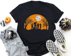 Guardians Of The Galaxy Silhouette Halloween Marvel Comics Holiday Unisex T-Shirt