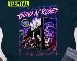 Guns N’ Roses Sunset Boulevard Retro Trending Unisex T-Shirt