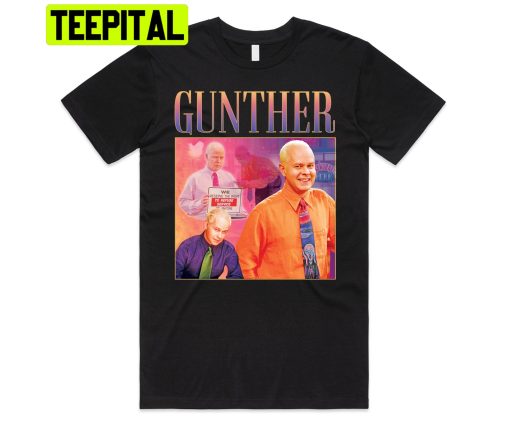 Gunther Homage Friends Tv Show Vintage Retro 90’s Trending Unisex T-Shirt