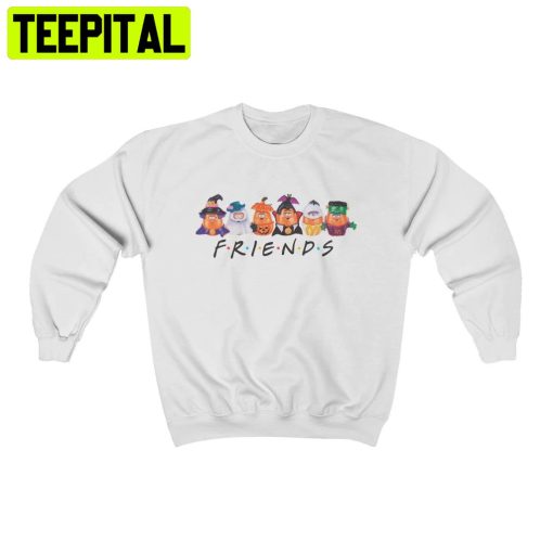 Halloween Friends 90s Vintage Retro Trending Unisex Shirt