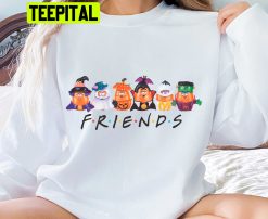 Halloween Friends 90s Vintage Retro Trending Unisex Shirt