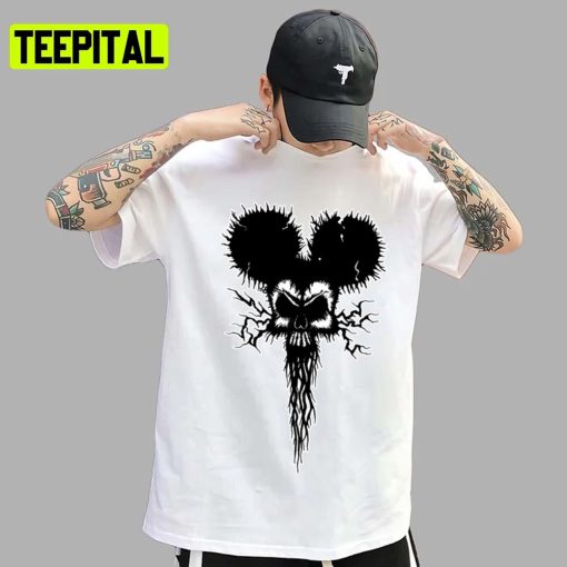 Halloween Mickey Horror Skull Disney Unisex T-Shirt