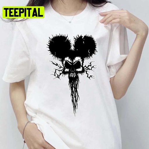 Halloween Mickey Horror Skull Disney Unisex T-Shirt