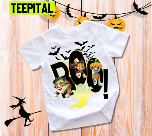 Halloween Paw Patrol Boo Trending Unisex Shirt