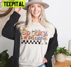 Halloween Spooky Mama Spooky Mini Matching Trending Unisex Shirt