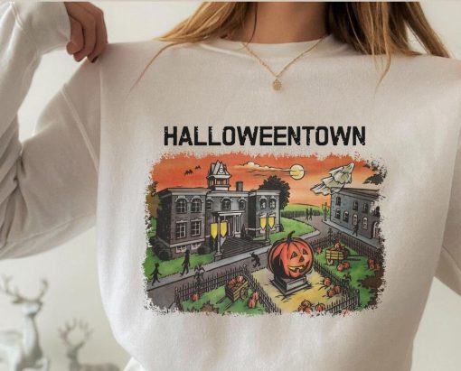 Halloween Town Iconic Design For Hlloween New Art T-Shirt